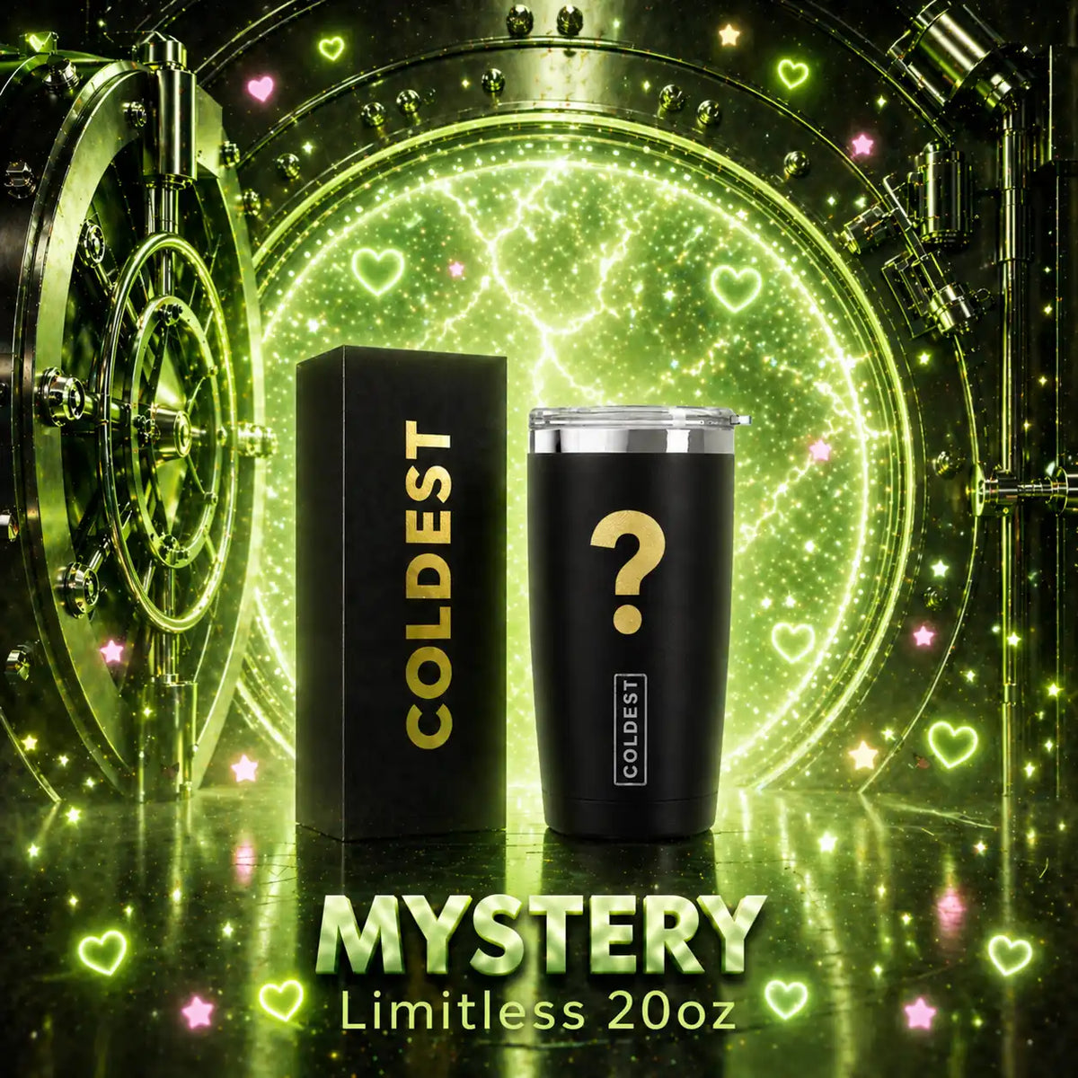 Mystery Limitless 20z Tumbler - 30+ colors, coffee hot 13+ hours